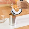 Can Opener for Seniors, Pull Ring Can Opener, J Shaped