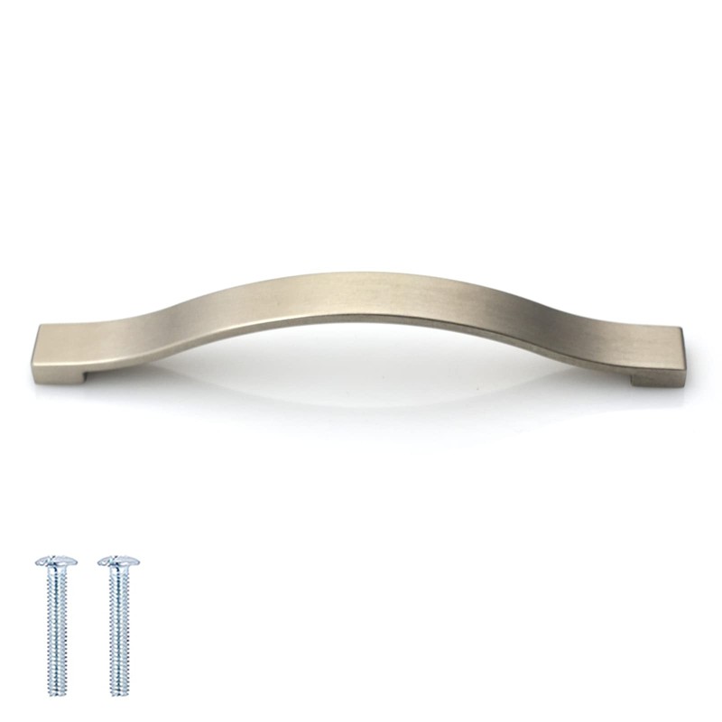 Decoranddecor Bow Style Polished Chrome Kitchen Bathroom Cabinet Door Drawer
