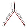 Cyberoctopus 3.6m/12FT Tow Harness Connector for Watersports, Heavy Duty Boat
