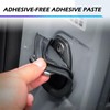 NGHEY Car Door Lock Buckle, Silicone Interior Modification Lock Buckle,