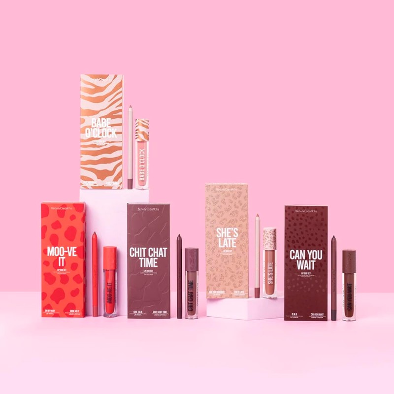 Beauty Creations Dúo de Labios Availabilippy Lip Kits Labial y