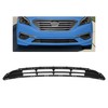 HECASA Lower Grill Compatible with 2015-2017 Hyundai Sonata 86561C2000 HY1036127