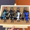 Moerstar Robot Bear Bag Charm Keychain Holder Cute Keychain Robot