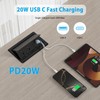Table Power Outlet Hub PD20W USB-C Fast Charging Station, Recessed