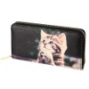 Cat Transfer Round F Long Wallet Cute kitten photograph 520-008