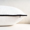 White Decorative Pillow Covers 18x18 for Couch Throw Pillows Velvet