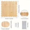 P Prettyia Crochet Blocking Board Knitting Blocking Board Hole Board