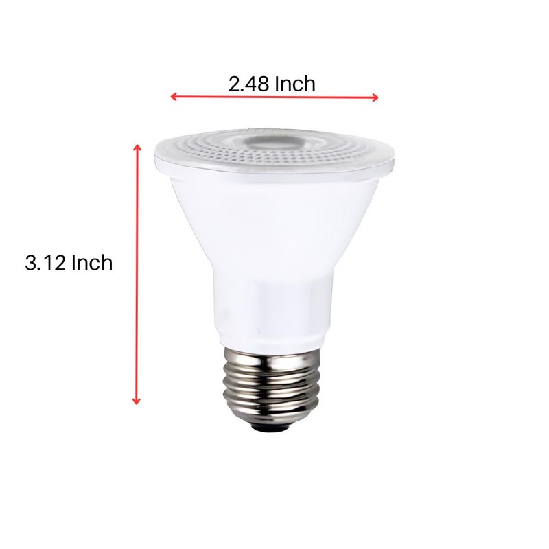 PAR20 LED Bulbs, 8W, 75W Equivalent 8W, Dimmable, 3000K Warm