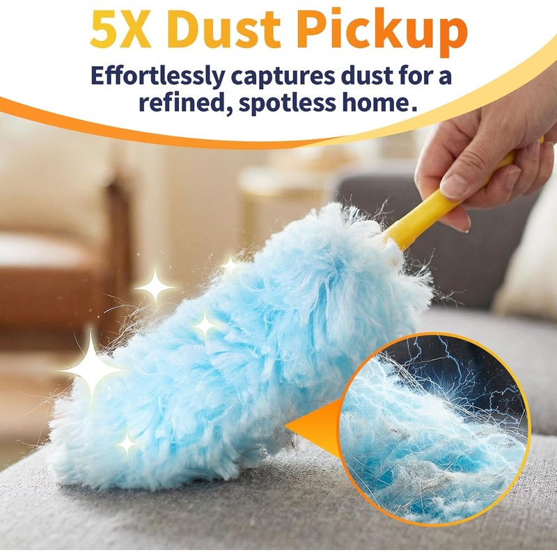 30 Count Duster Refills for Swiffer Duster with Extension Pole,