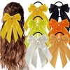 hisial 6Pcs Bow Hair Ties No Damage Ponytail Holders Hair