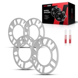 Torchbeam 4x98, 4x100, 4x108, 4x114.3.5x100, 5x108, 5x110, 5x112, 5x114.3, 5x115, 5x118, 5x120mm Wheel Spacer 5mm for 2011-2014 2, 2004-2025 3, 2009-2018 3 Sport, 1986-1994 323, 78.1 Hub Bore, 4PCS