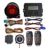 BANVIE ① Car Keyless Entry Security Alarm System + ② Remote Engine Start Starter + ③ Push to Start Stop Iginition Kit Button