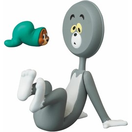 UDF Ultra Detailed Figure No. 669 Tom and Jerry SERIES 3 TOM Tom (Head in the Shape of the Pan) and JERRY Jerry (In the Vinyl Hose) Total Height Approx. 2.8 / 0.8 inches (70 / 20 mm) Painted Finished Figure