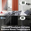 BGment Thermal Insulated 100% Blackout Curtains 63 Inch Length 2