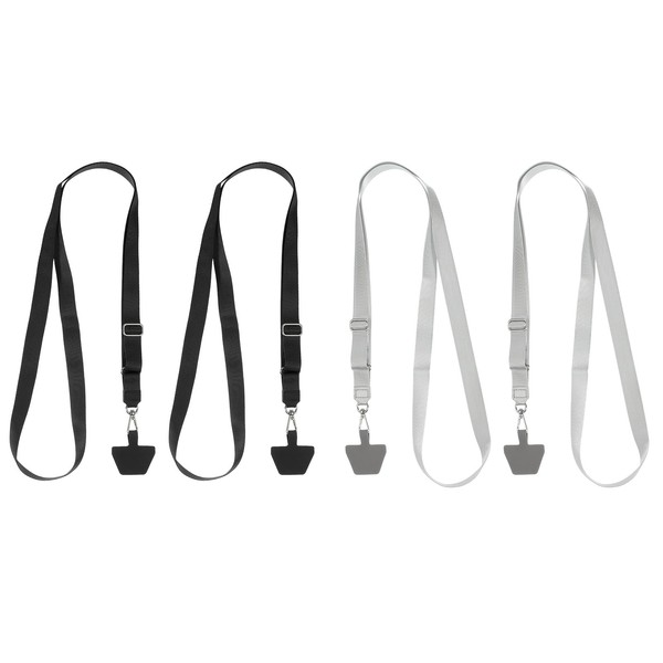 PATIKIL Smart Phone Lanyard, 4Pcs Adjustable Crossbody Cell Phone Neck