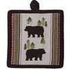 Kay Dee Designs R3312 Simple Living Bear Printed Woven Potholder