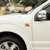 Perdecor Maryland Flag Sticker Emblem Panamanian Decal Car Chrome Flags,