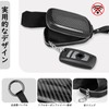 T-carbon Relay Attack Prevention Smart Key Case Real Carbon Wave