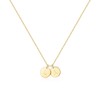 EXEINCITE Initial Necklaces for Women, 14K Gold Plated Dainty Letter