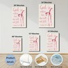 Framed Exquisite Poster, Pink Bow & Inspirational Bible Verse God