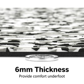 ICOOP Camo Boat Flooring Grey Sea Deck Marine Grade Flooring Non-Slip EVA Foam Decking Waterproof Boat Floor with 3M Backing Adhesive Hydro Turf for Pontoon Yacht 94.5"x47"/36"/24"/16", 47.2"x15.8"