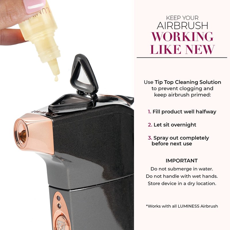 Luminess BREEZE DUO Airbrush Makeup System, Medium Coverage – 9-Piece