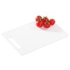 Kesper 30460 | Set of 5 Plastic Chopping Boards, White,