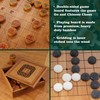 BambooMN Premium Bamboo Chinese Chess & Go Reversible Game Board