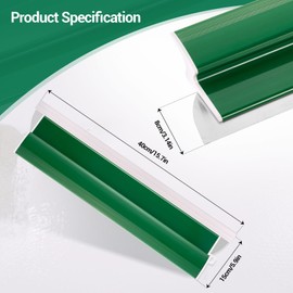 Evenwils Skimming Blade Drywall,Skimming Blades 15.7 Inch/40cm Professional Drywall Skimming Tools 0.5mm Stainless Steel for Smoothing Wall and Ceiling (15.7“)