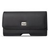 REIKO UNIVERSAL POUCH Fits (7 x 3.75) Black Leather Belt