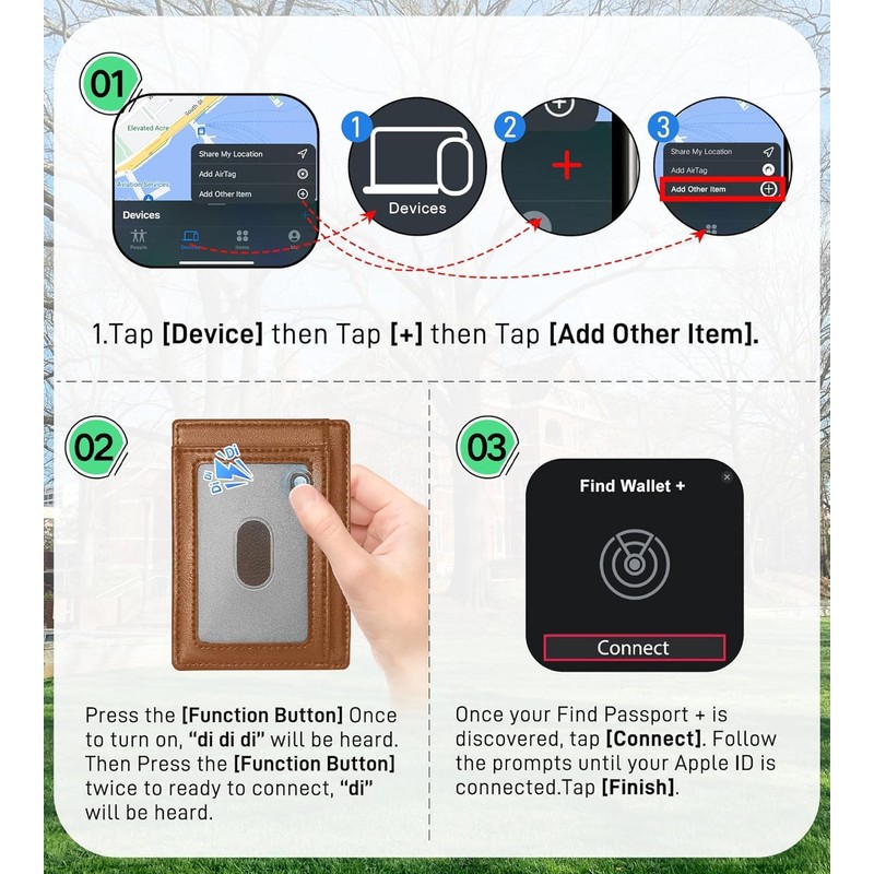 Kauzzet Luxury Smart Wallet Credit Card & ID Holder, Compatible