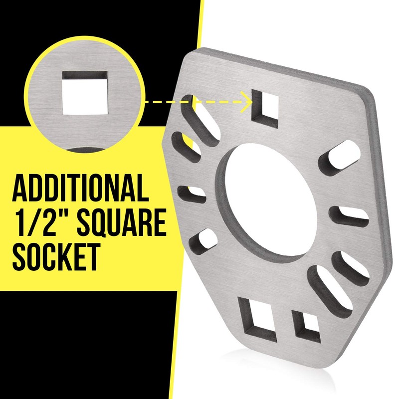Mission Automotive Stainless Steel Pinion Yoke Wrench Tool Extra Strength
