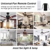 QIACHIP Universal Ceiling Fan and Lights Wireless Remote Control Kit