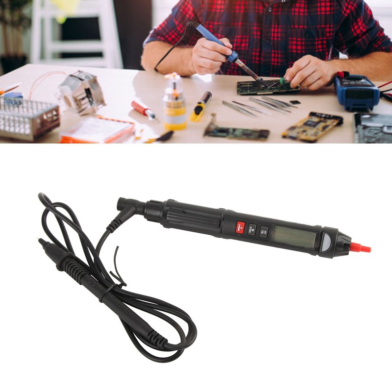 Digital Multimeter Pen DC AC Voltage Resistance Tester Meter Voltmeter