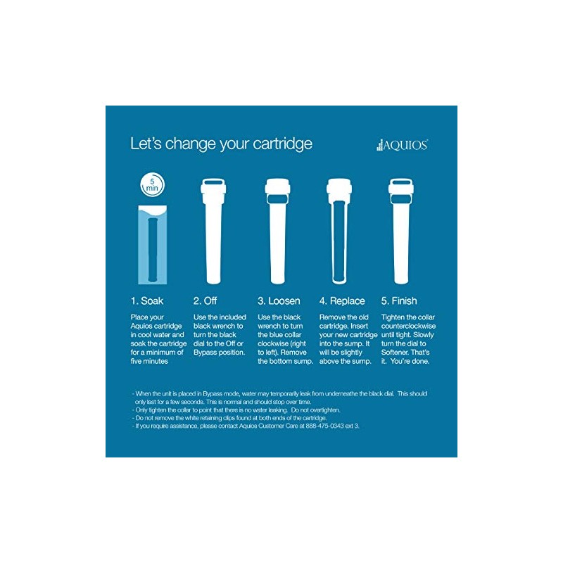 Aquios® OEM RCFS220 Water Softener/Filtration Replacement Cartridge