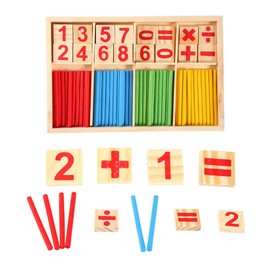 Educational Toys Wood Toys Counting Toy Education Toy for Kids Arithmetic Toys Numbers Educational Learning Educational