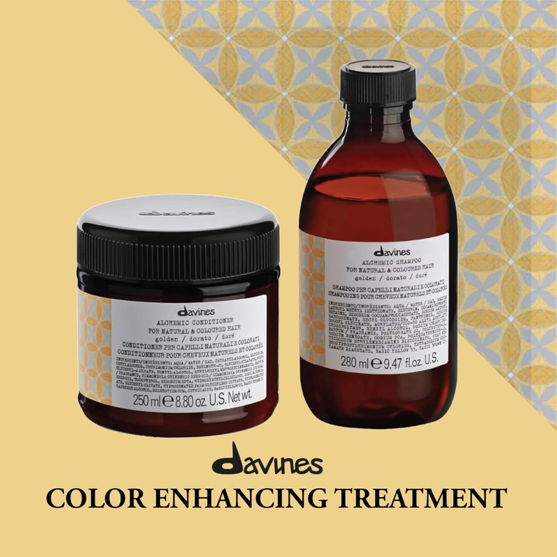 Davines Alchemic Conditioner - # Golden (For Natural & Coloured
