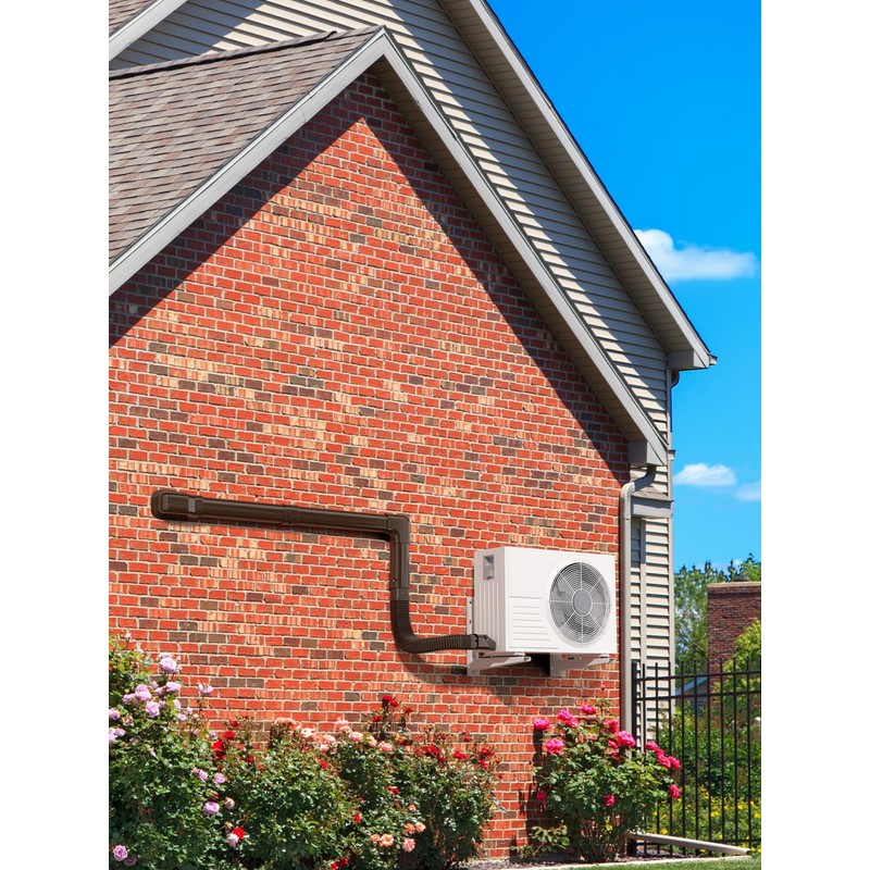 Kalkehay 3" W x 16Ft L Brown Line Set Cover
