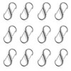 12pcs Zipper Lock Clips, Double Opening Zipper Lock Replacement Pulls