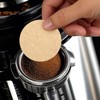 Piriuuo 300 Pcs 2.5in Round Coffee Filter Paper, Replacement Natural