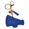 Popfizzy Blue Cheer Keychains for Girls, Bling Cheerleader Backpack Keychain,