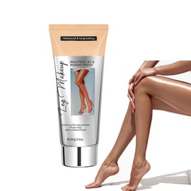 Beinabdeckstift,Sofortige Selbstbräunungscreme für Beine und Körper–Natürlich Aussehende Bräune Ohne Sonne, Feuchtigkeitsspendende Streifenfreies Auftragen für Einen Makellosen Bronzefarbenen Glanz