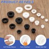 PATIKIL Silicone Rubber Grommet, 7 Pcs 1-7/16"(35mm) Drill Hole, 1"(25mm)