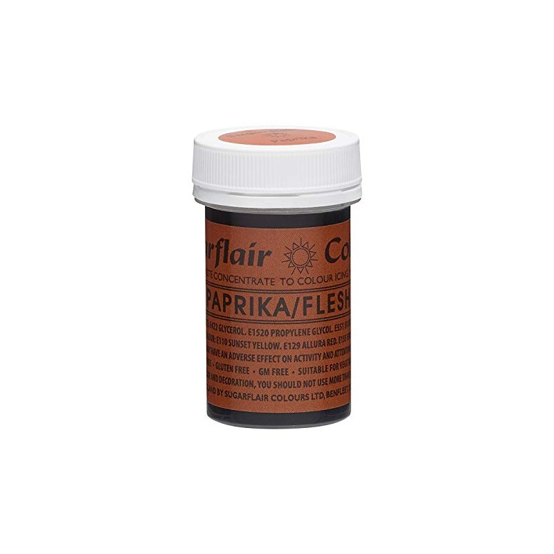 Sugarflair Sugarpaste Colour Paste Paprika