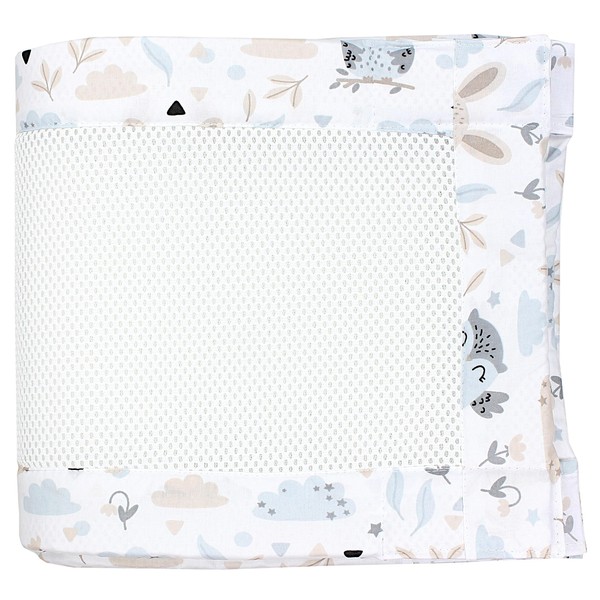 TupTam Cot Bars Protection Net Baby Cot Bumper 3D Mesh