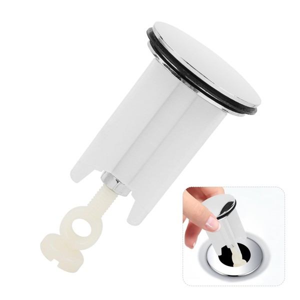 Pack of 2 Sink Plugs, 34-40 mm, Drain Drain Plug