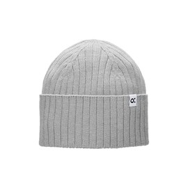 OPUS Women's Knitted Hat Adela Cap Made of Soft Viscose Mix, Hazy Fog Melange