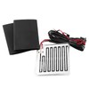Moofey 12v Heated Motorcycle Grips, Handlebar Pad Fits Universal Grip