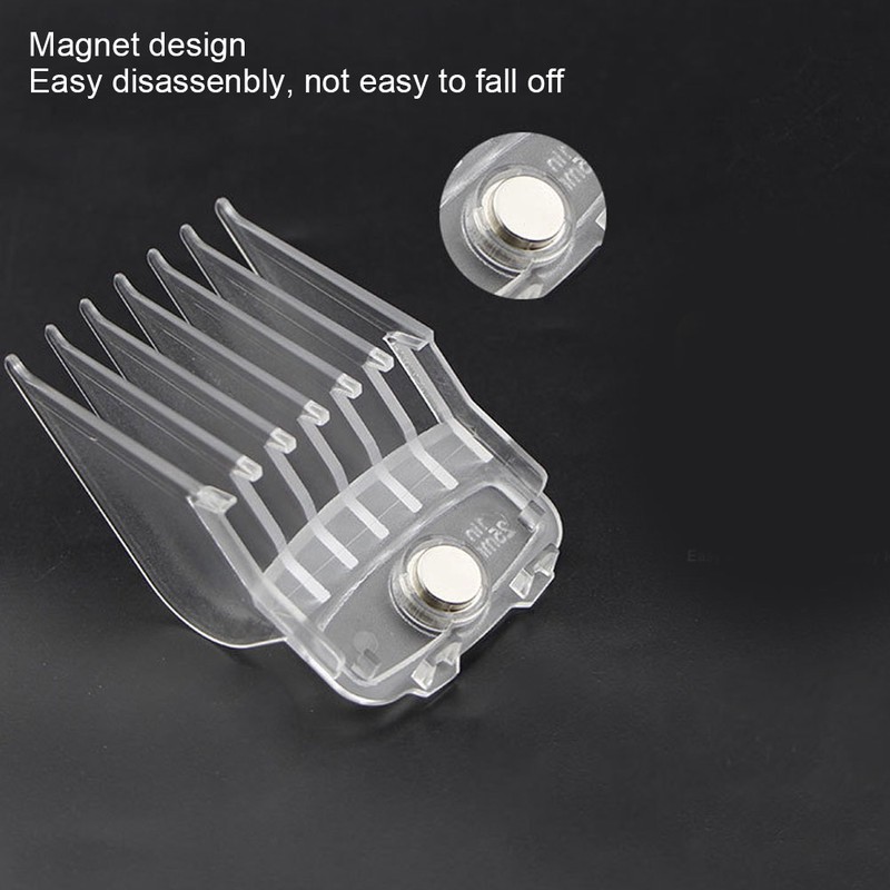 10pcs Limit Combs Hair Cutting Clipper Magnetic Guide Tools Barber