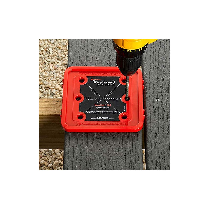 FastenMaster TrapEase 3 Deck Screws for Composite, PVC and Capstock